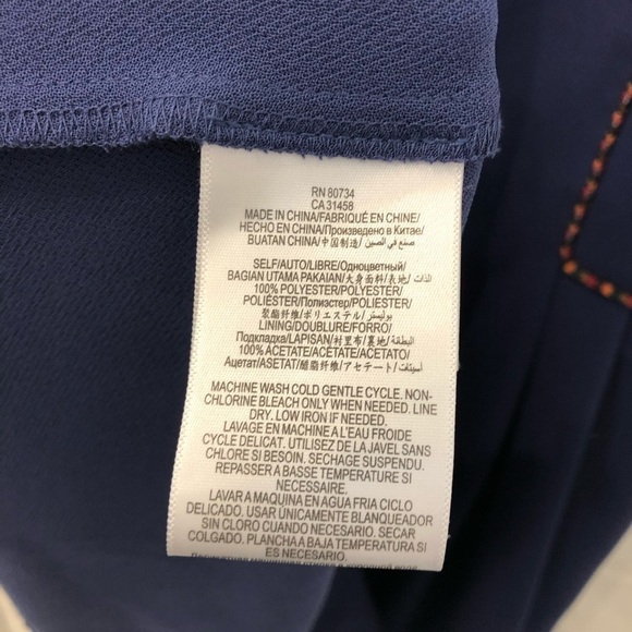 BCBGENERATION Side-Cut Embroidered-Trim Dress - Picture 8 of 10